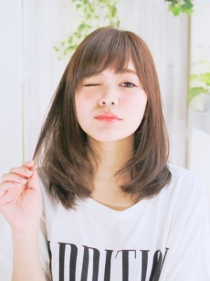 ナチュラルカールストレート
