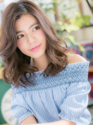 *bliss*アシンメトリー＊大人かわいいラブカール
