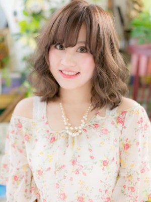 *bliss*外国人風グラマラス！ふわふわ愛されセミディ