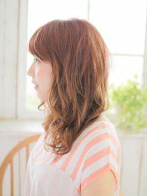 オシャレゆるカールパーマ