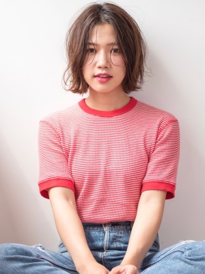 ナチュラル外ハネボブ