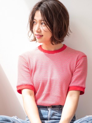 ナチュラル外ハネボブ