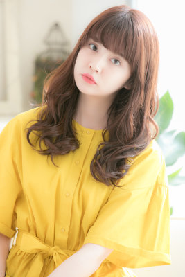 上品な抜け感ロング