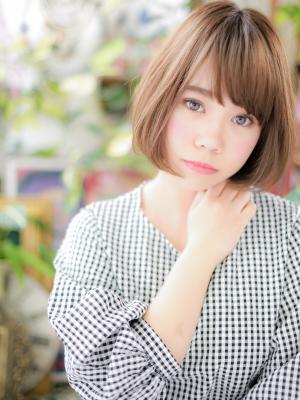 前下がり◎ナチュラル大人ボブ