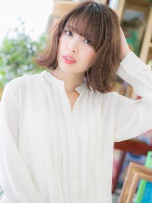 30代40代大人女性に◎くせ毛風ルーズカール小顔くびれミディ 30代40代大人女性に◎くせ毛風ルーズカール小顔くびれミディ
