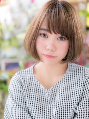 前下がり◎ナチュラル大人ボブ