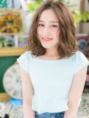 しなやか外国人風カール…大人ボブ