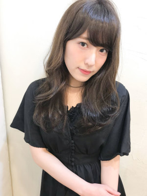 大人ゆるふわミックスパーマヘア