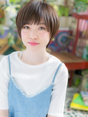 似合わせ小顔ショートのマイナス5歳ヘア