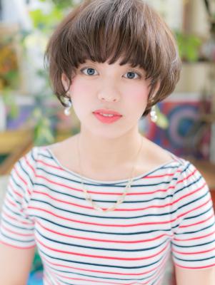 大人かわいい抜け感ショート