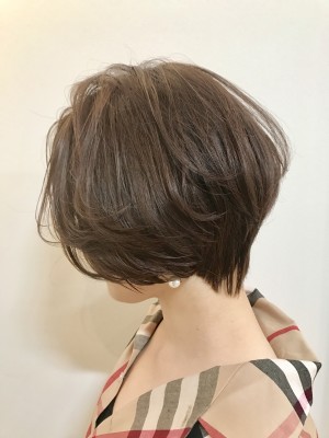 【LUCK  Hair Space】大人ショートボブ