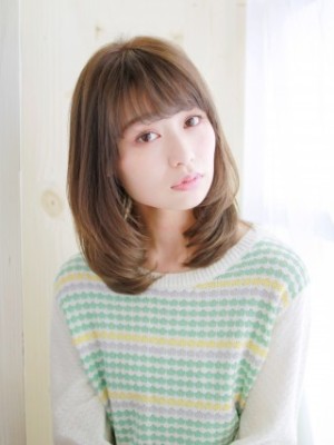 内巻きワンカールスタイル