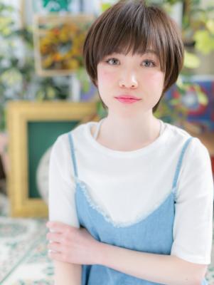 似合わせ小顔ショートのマイナス5歳ヘア