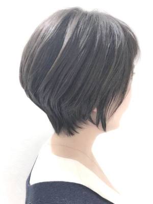 爽やかグレージュショート 爽やかグレージュショートのイメージ画像