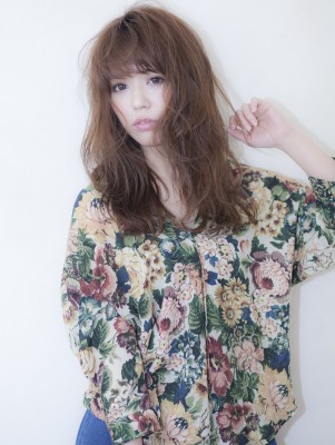 大人可愛い　アンニュイカール×フォギーベージュ☆