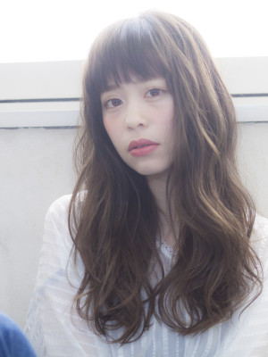 揺れふわロング