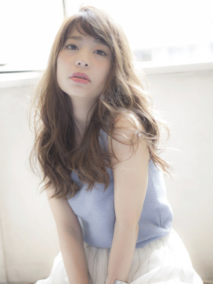 フリンジ揺れカール