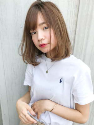 大人綺麗なツヤボブ