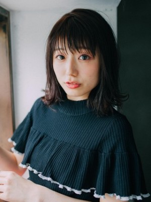 うすバングエアリーロブ うすバングエアリーロブのイメージ画像
