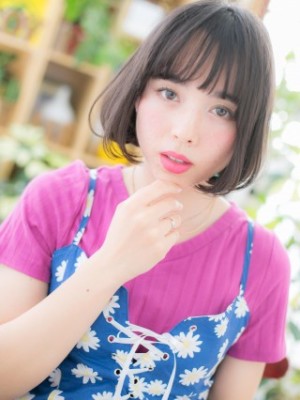 ラブクラシカル◎黒髪大人ボブ