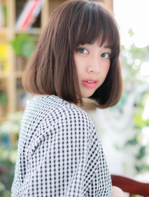 前下がりで小顔♪ナチュラルワンカール