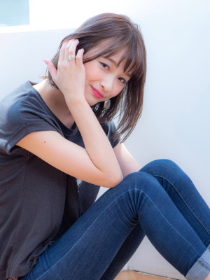 大人可愛いボブ