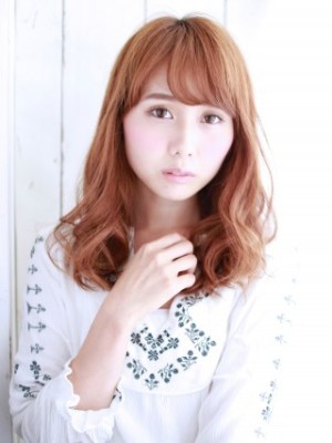 ゆるパーマロングスタイル