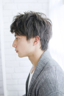 メンズ大人カジュアルパーマ メンズ大人カジュアルパーマのイメージ画像