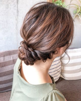 シンプルに柔らかくみえるパーティアップ