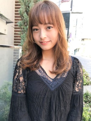 ゆるふわデジタルパーマ フェミニンロングM-202