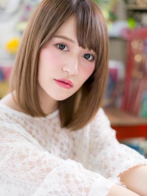 大人かわいい♪ツヤストレートで天使の輪♪