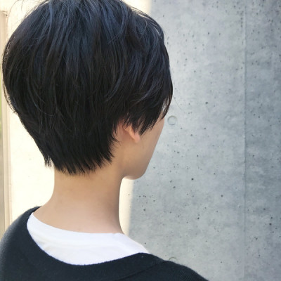 【VIE/つばさ】スタイリングも簡単にできる黒髪ショートのイメージ画像