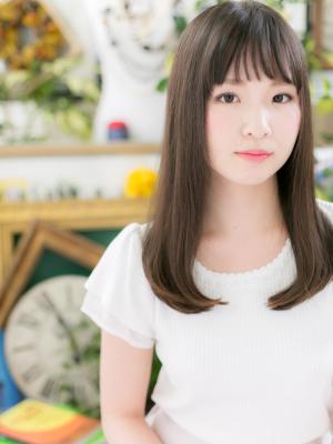 大人かわいい♪黒髪・美髪ストレート