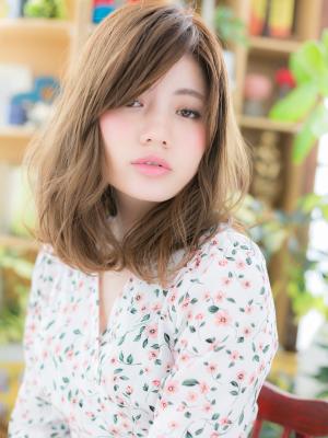 外国人風…小顔アンニュイミディ