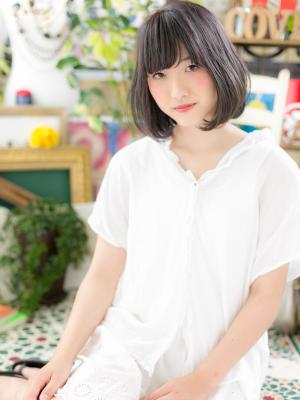 大人かわいい♪ひし形ミディアムスタイル