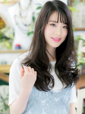 黒髪×くせ毛風★ロングスイート