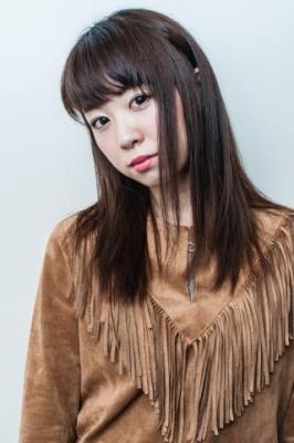 ブラウンベージュストレート