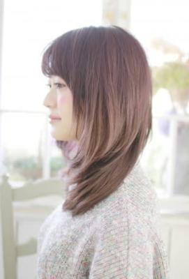 ナチュラルかわいいヘアースタイル