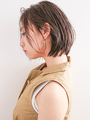 【石井知希】超簡単スタイリング！ストレートオイルボブ