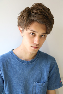 アップバングサイドパート【池袋美容室　uchla】