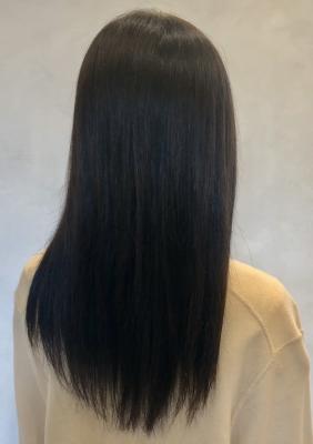 王道サラ艶ストレートヘア