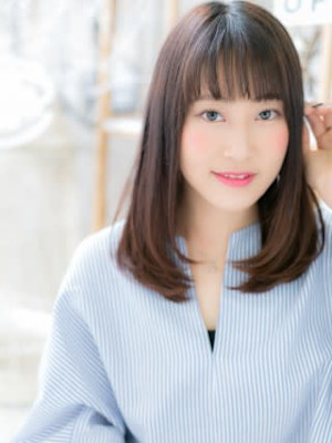 黒髪風★ナチュラルストレート