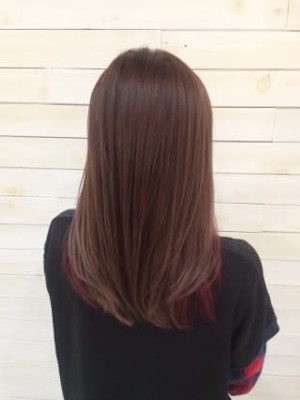 インナーカラー×PINK