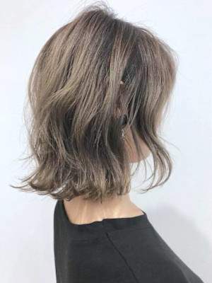 ハイトーンの王道☆透ける透明感ベージュ