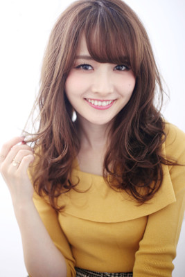 【重山】小顔バングゆるセミロング♪S１９