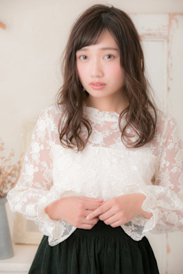 柔らかAラインロング