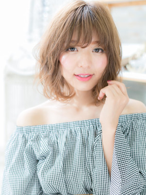 ゆるふわ♪くせ毛風ナチュラルカール