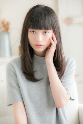 立体ラフストレート