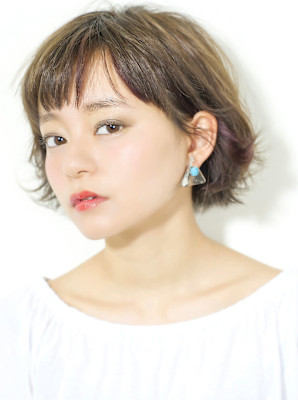 エアリーカール×マッシュショート×エアリーショート