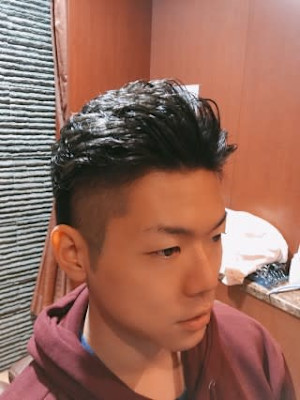 アイロンパーマでラフ7.3